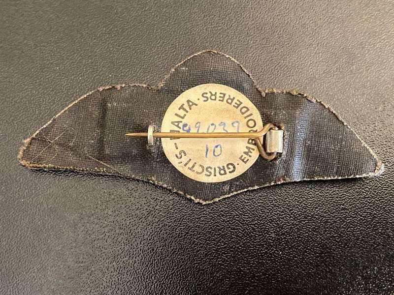 UK FLEET-BULLION EMBROIDERED,PILOTS WING