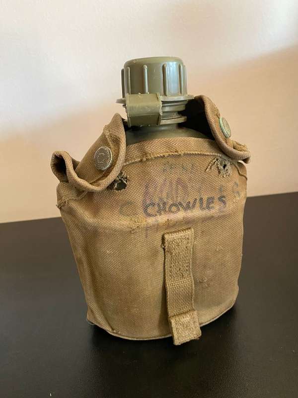 SADF BORDER WAR PERIOD WATER BOTTLE - COMPLETE CONDITION
