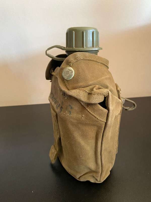 SADF BORDER WAR PERIOD WATER BOTTLE - COMPLETE CONDITION