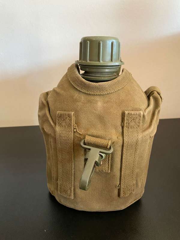SADF BORDER WAR PERIOD WATER BOTTLE - COMPLETE CONDITION