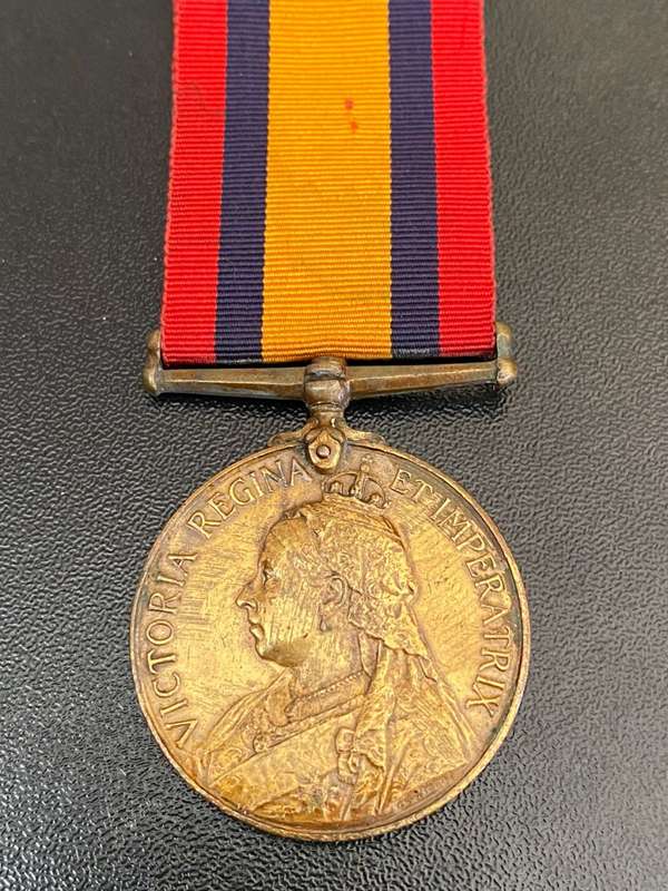BOER WAR VERY SCARCE BRONZE MEDAL TO A NATIVE RECIPIENT-ONLY A SMALL NUMBER WERE EVER ISSUED AND CAM