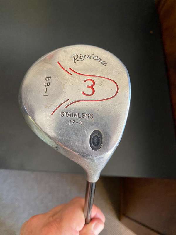 RIVIERA NO 3 FAIRWAY DRIVER-OVERALL LENGTH 114 CM