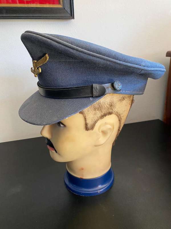 SAAF PEAKED CAP-WORN FROM 1959- GOOD CONDITION