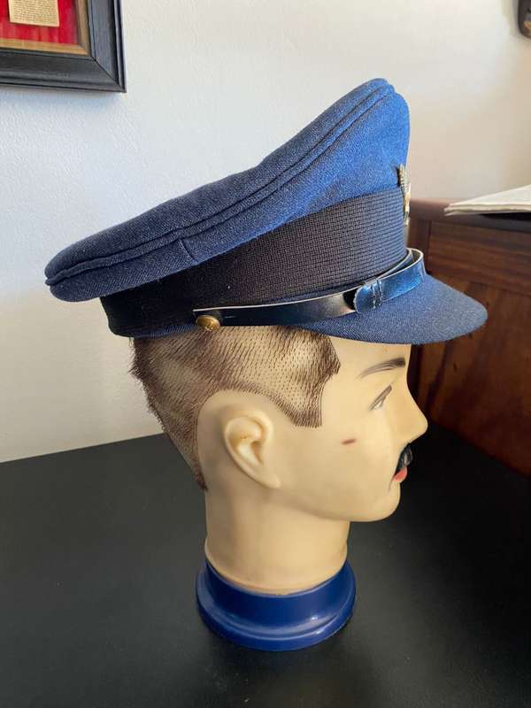 SAAF PEAKED CAP-WORN FROM 1960-GOOD CONDITION