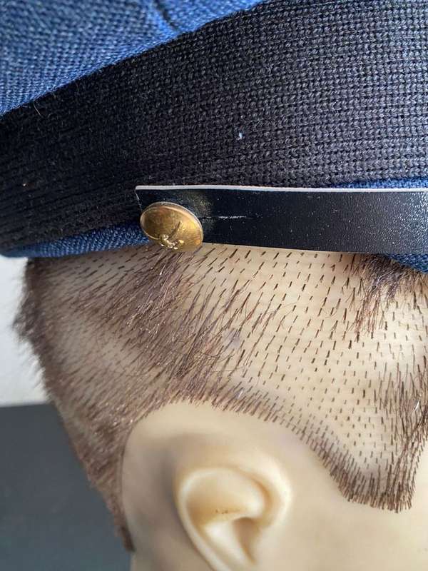 SAAF PEAKED CAP-WORN FROM 1960-GOOD CONDITION