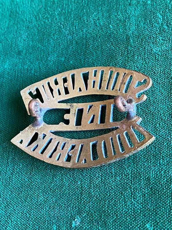 WW1 3RD SA INFANTRY TITLE- 2X LUGS
