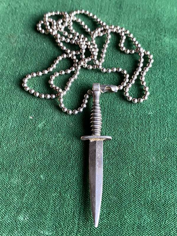 ORIGINAL SILVER RECCE OPERATOR NECKLACE