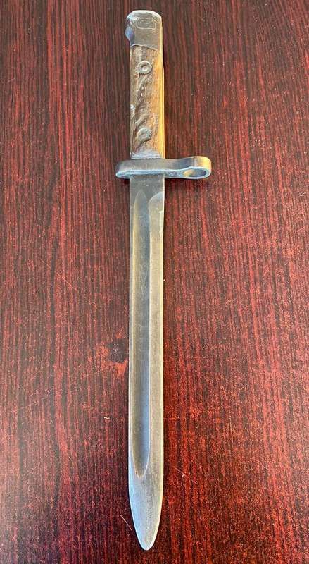 AUSTRIAN 1895 BAYONET FROM WW1-SOLD WITHOUT A SCABBARD-OVERALL LENGTH 34,5 CM