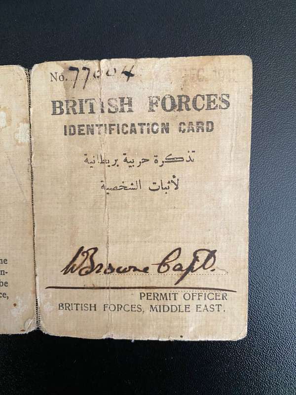 MINIATURE MEDAL GROUP,FULL SIZE MEDAL BAR -WW2 ID CARD TO CAPTAIN BRIGHTON WILLIAM RICHARD,SAAF AND