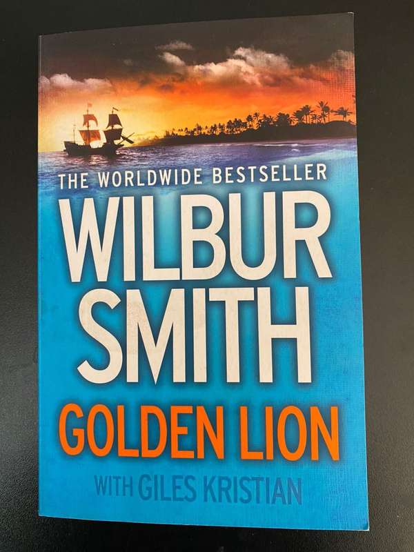 WILBUR SMITH-GOLDEN LION-SOFT COVER -FIRST EDITION PUBLISHED 2016