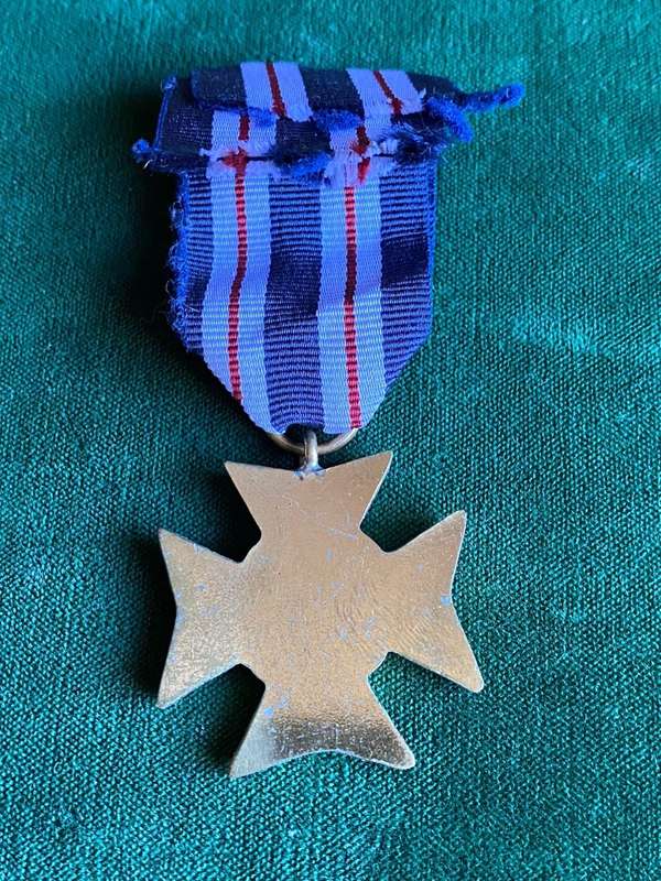FULL SIZE RHODESIA POLICE CROSS FOR CONSPICUOUS GALLANTRY (PGC)
