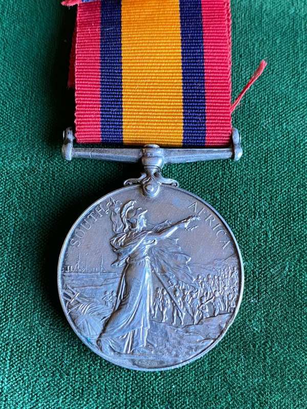 FULL SIZE BOER WAR QSA(NO BAR) AWARDED TO W.J. KUYS REMOUNT DEPT.