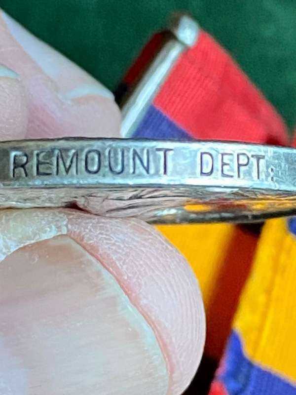 FULL SIZE BOER WAR QSA(NO BAR) AWARDED TO W.J. KUYS REMOUNT DEPT.