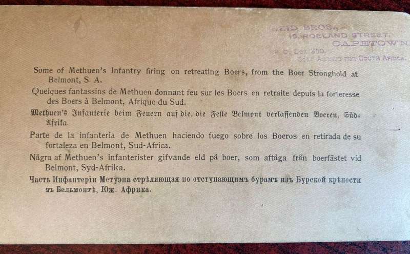 BOER WAR STEREO SCOPIC SLIDES -2 SOLD TOGETHER
