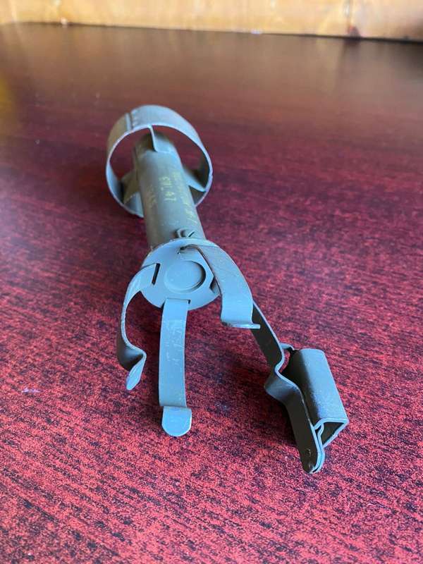 US RIFLE ADAPTOR FOR GRENADE PROJECTION M1-WW2 PERIOD STAMPED AND DATED
