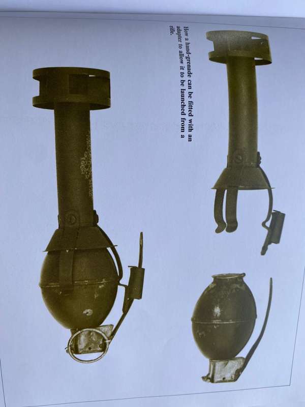 US RIFLE ADAPTOR FOR GRENADE PROJECTION M1-WW2 PERIOD STAMPED AND DATED