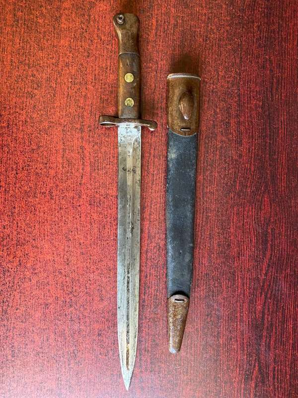 BRITISH 1888 PATTERN BAYONET FOR LEE METFORD RIFLE