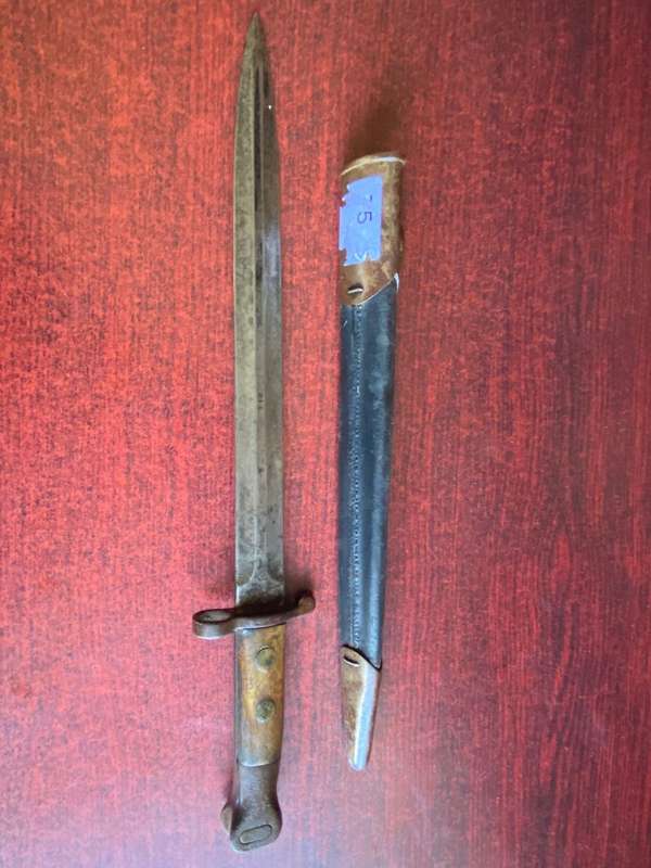 BRITISH 1888 PATTERN BAYONET FOR LEE METFORD RIFLE