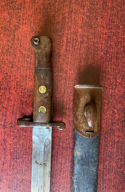 BRITISH 1888 PATTERN BAYONET FOR LEE METFORD RIFLE