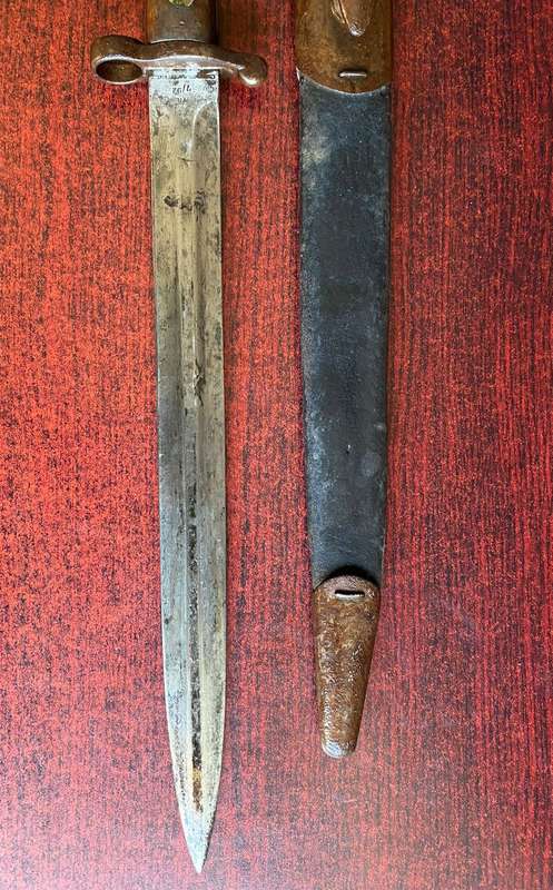 BRITISH 1888 PATTERN BAYONET FOR LEE METFORD RIFLE