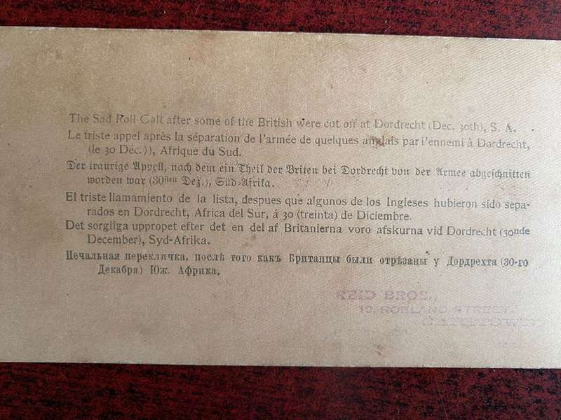 BOER WAR STEREO SCOPIC SLIDES -2 SOLD TOGETHER