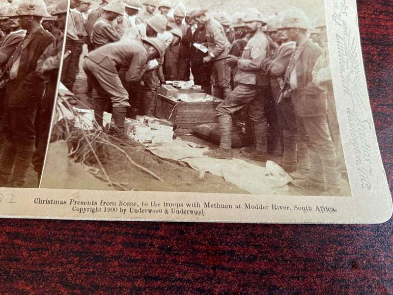 BOER WAR STEREO SCOPIC SLIDES -2 SOLD TOGETHER