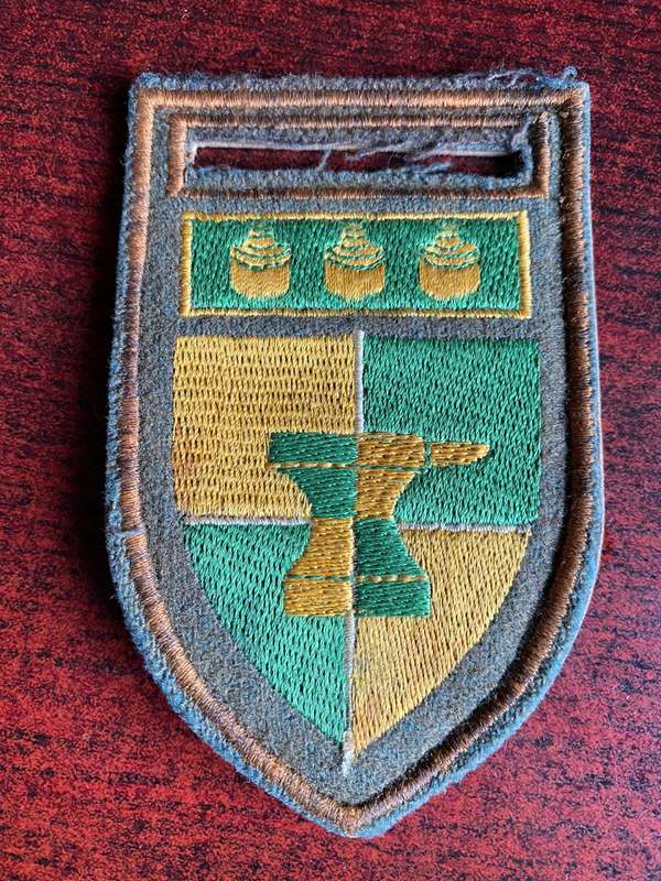 GROUP 41 HQ WITH WITWATERSRAND COMMAND BAR-EMBROIDERED FLASH- NO PIN