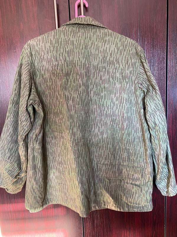 SWAPO(PLAN) RICE PATTERN CAMO JACKET-SIZE LARGE-MEASURES 60CM ARMPIT TO ARMPIT-CONDITION UNWORN