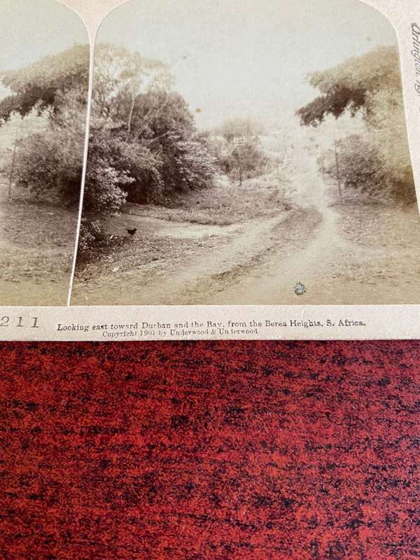 BOER WAR STEREO SCOPIC SLIDES -2 SOLD TOGETHER