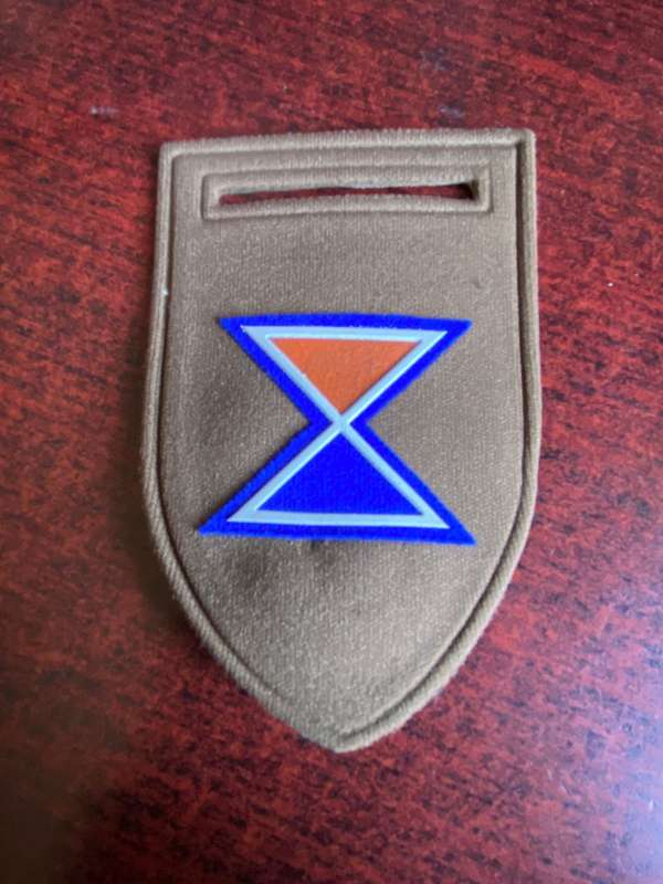 SA ARMOUR HQ COY TUPPER FLASH-ONE PIN