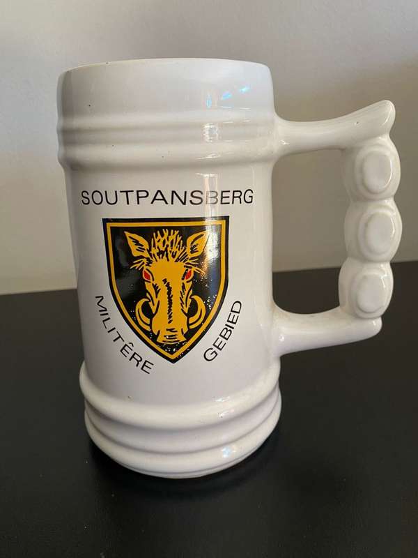 SOUTPANSBERG MUG-HEIGHT 18CM-GOOD CONDITION