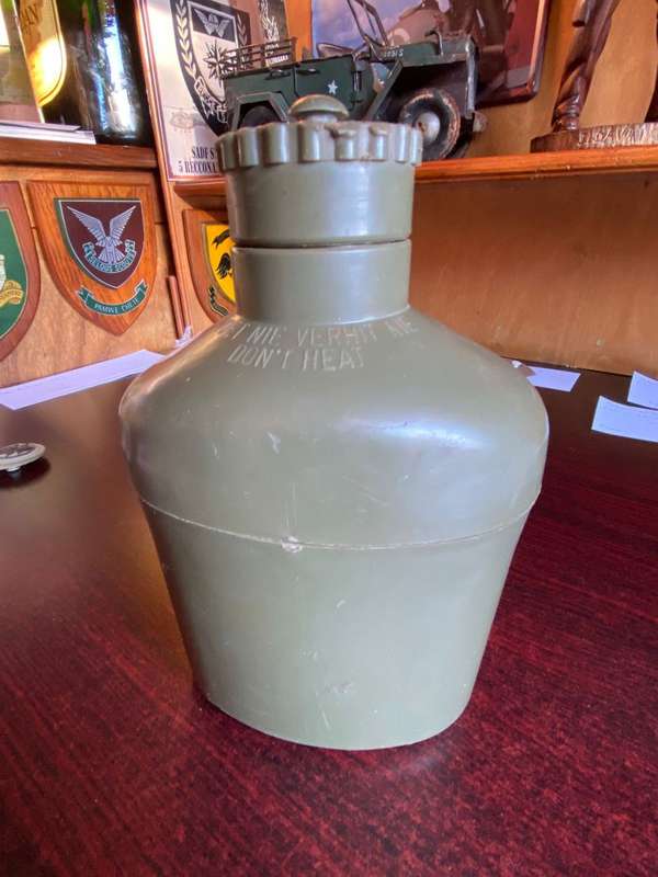 RHODESIA WATER BOTTLE IN GOOD CONDITION