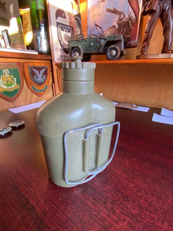 RHODESIA WATER BOTTLE IN GOOD CONDITION