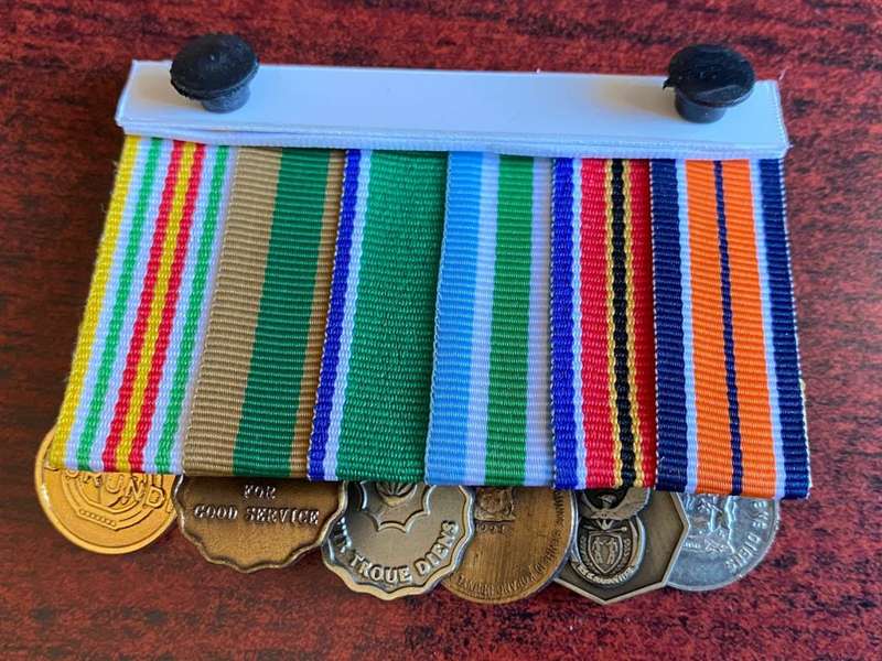 MOUNTED MINIATURE MEDAL GROUP