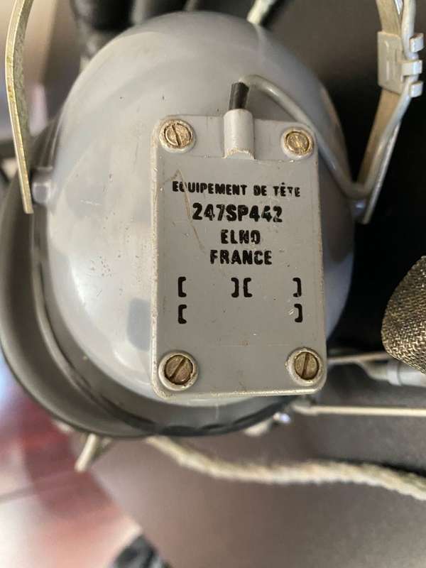 SA HELICOPTER PILOTS EARPHONE SET