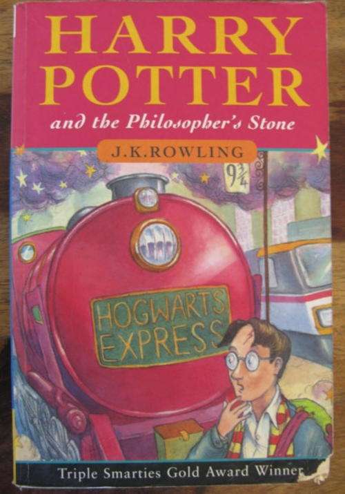 HARRY POTTER AND THE PHILOSOPHER'S STONE BY J.K. ROWLING - 1ST EDITION