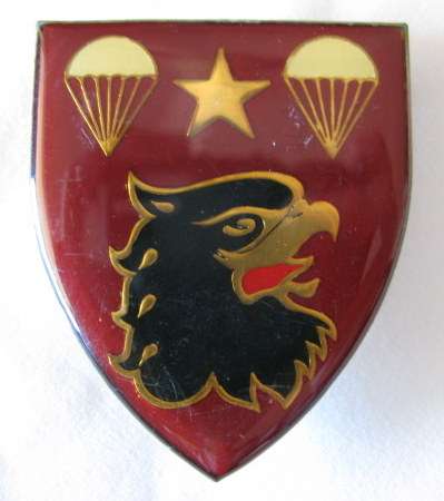 FLASH - 4 PARACHUTE BATTALION - ORIGINAL - 3 PINS.