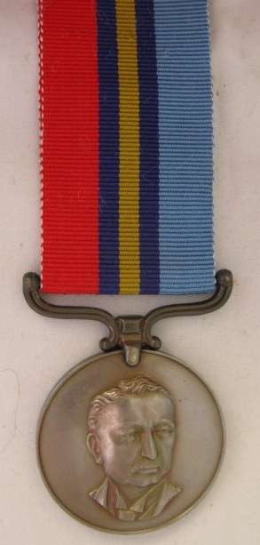 RHODESIAN GSM FULL SIZE MEDAL AWARDED TO R46523 AC D.A. MORILLION
