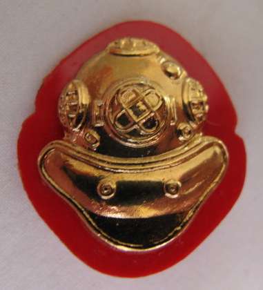 PART 2 NAVY DIVER (COMBAT OPERATOR) QUALIFICATION, MESS DRESS BADGE.  2 PINS