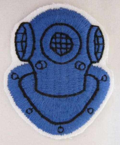 SUMMER UNIFORM NAVY DIVER QUALIFICATION, EMBROIDERED BADGE---ALSO USED BY THE RECCES
