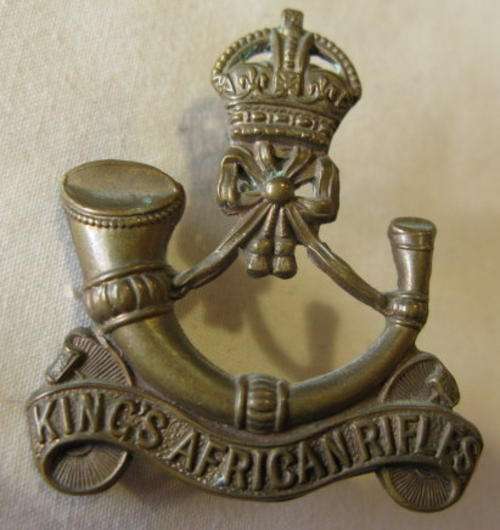 KINGS AFRICAN RIFLES DEPOT, ALSO WORN BY EAST AFRICAN GENERAL SERVICE CORPS
