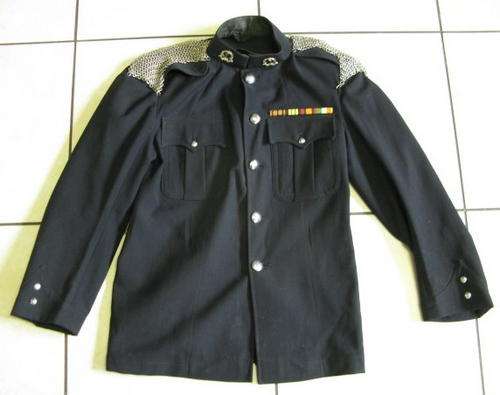 EARLY STEP-OUT UNIFORM JACKET FOR NATAL MOUNTED RIFLES.  SIZE MEDIUM.