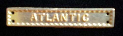 WW2 FULL SIZE ATLANTIC STAR MEDAL RIBBON CLASP