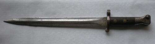 UK PATTERN 1888 MK1 TYPE 2 BAYONET WITH UNION ACCEPTANCE MARK-MANUFACTURED TO FIT THE PATTERN 1888 L