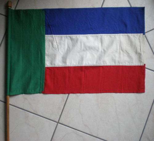 AWB"VIERKLEUR" FLAG-AUTHENTIC-MEASURES 46X73CM