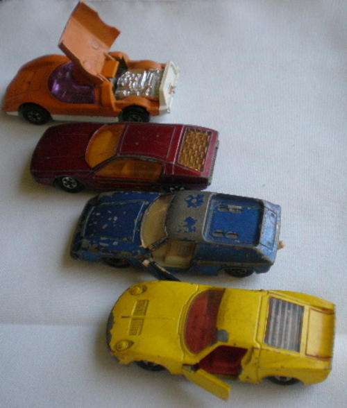 SELECTION OF MATCHBOX SUPERFAST MODELS SOLD TOGETHER ALL MADE IN ENGLAND BY LESNEY NO'S