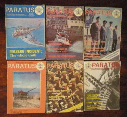 SA BORDER WAR PERIOD MAGAZINE:VOL 32 NO 9 DATED SEPT 1981/VOL 34 NO'S 1 JAN 1983,NO 3 MARCH 83, NO 4