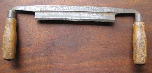 VINTAGE DRAWING KNIFE WITH ROBERT SORBY-WILKINSON ENGLAND MAKERS STAMP MEASURES 36 CM