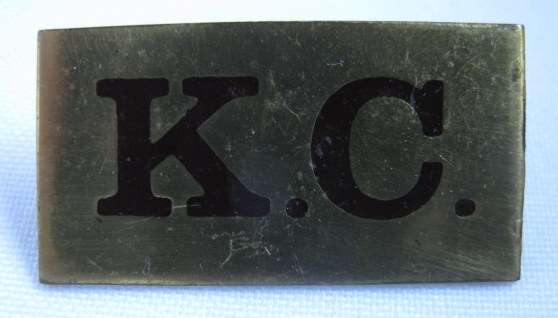 RHODESIA GUARD FORCE,KEEP COMMANDER CHEST TITLE-2 LUGS