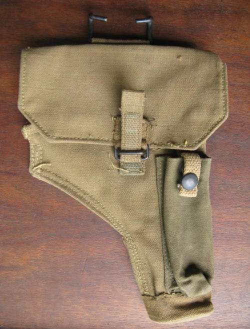 RHODESIAN PATTERN 62 OFFICERS HOLSTER WITH MAG POUCH